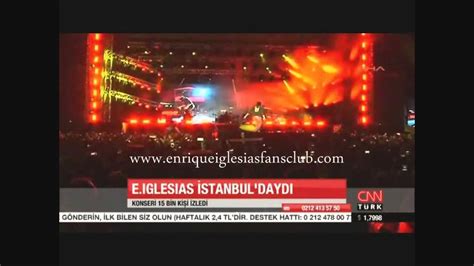 Enrique Iglesias'ın İstanbul Konseri: Latin Ritmleri ve Şarkılarla Dolu Unutulmaz Bir Gece!